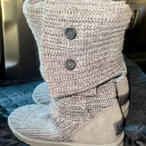 UGG Women's Classic Cardi Cabled Knit Boot